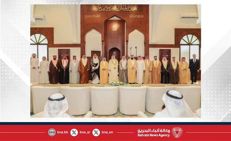 وزير العدل والشؤون الإسلامية والأوقاف يفتتح جامع حصة البكر في المحرق